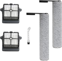 Accessoiresset - geschikt voor Tineco FLOOR ONE S7 PRO - FLOOR ONE S6 - FLOOR ONE SWITCH S6 - FLOOR ONE SWITCH S7 - FLOOR ONE S7 COMBO - FLOOR ONE S7 FLASHDRY nat- en draadloze stofzuiger - 2 Rolborstel + 2 hepa filter + 1 reinigingsborstel — thumbnail 1