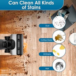 Accessoiresset - geschikt voor Tineco FLOOR ONE S7 PRO - FLOOR ONE S6 - FLOOR ONE SWITCH S6 - FLOOR ONE SWITCH S7 - FLOOR ONE S7 COMBO - FLOOR ONE S7 FLASHDRY nat- en draadloze stofzuiger - 2 Rolborstel + 2 hepa filter + 1 reinigingsborstel — thumbnail 3