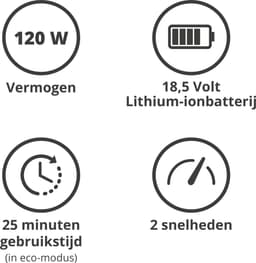 Friac VCS1220 2-in-1 steelstofzuiger met 18.5V — thumbnail 2