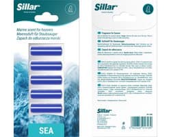 Sillar geurstaafjes voor stofzuiger - stofzuigerverfrisser - geur voor in de stofzuiger - zeegeur - 5 stuks