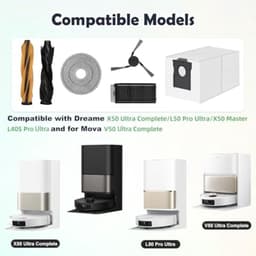 PromoHome Accessoireset - Geschikt voor Dreame X50 Ultra Complete / L50 Ultra — thumbnail 2