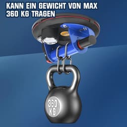 Set van 2 Zuiglifters voor Glas en Tegels - Draagkracht tot 360 kg - Metalen Handgreep — thumbnail 4