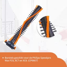 Replacements® – Set van 4 borstelrollen voor Philips SpeedPro Max | vervangt CP0667/01 | geschikt voor FC6904, XC8349, XC8347, XC8147, XC8149 — thumbnail 3