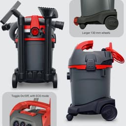 Universale nat- en droogstofzuiger 1400 W 32 L - veelzijdige nat droog vacuüm cleaner voor professioneel gebruik en huishouden — thumbnail 5