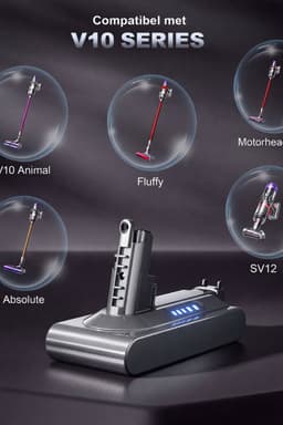 Vervangende Accu / Batterij voor Dyson V10 / SV12 Dyson Absolute Animal 25,2V 3500mAh — thumbnail 4