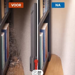 Spleet zuigmond voor kieren geschikt voor Dyson V8 V10 V11 V15 - stof borstel - Radiator stoffen bankstel borstel — thumbnail 2