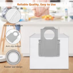 Stofzuigerzakken Set - Vervangende Zakken - Huis Schoonmaken - Grote Capaciteit - 3 Liter - Wit — thumbnail 4