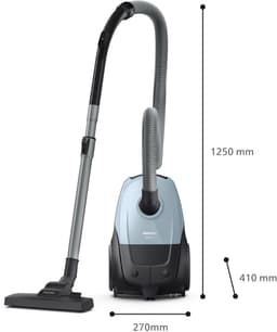 PHILIPS 1000-serie XD1142/10 - Stofzuiger met zak - Lichtblauw — thumbnail 4