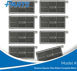 Dreame Aqua10 Ultra Roller Complete Black Filters (8 Stuks, Plus.Parts® alternatief voor 20010100001863) — thumbnail 1