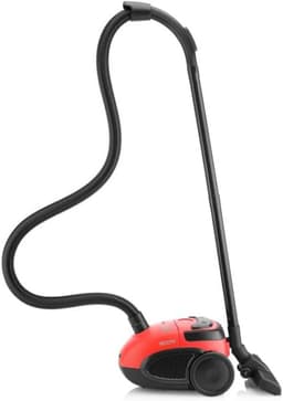 Stofzuiger met Zak 800W ECO-motor Hoge Zuigkracht Compact Rood — thumbnail 4