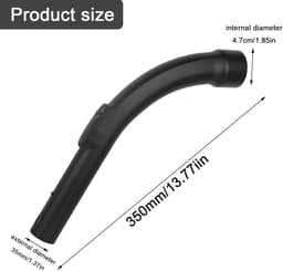 Handgreep - geschikt voor Miele Ø 35 mm Vervangende handgreep - geschikt voor stofzuiger Flexibele handgreep Slanggreep - geschikt voor Miele stofzuigers S500/S600/S700/S800/S2000/S4000/S5000/C1/C2/C3 — thumbnail 2