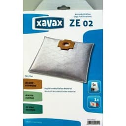 Xavax Stofzuigerzak ZE 02 /Doos 4 stuks + 1 filter — thumbnail 5