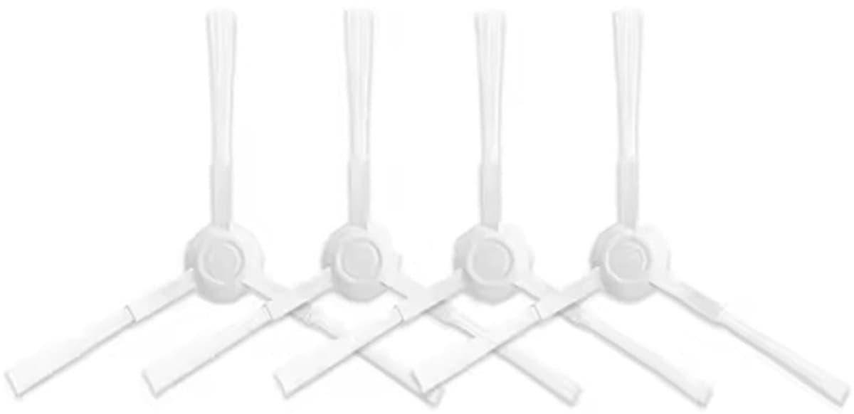 Zijborstels voor robotstofzuiger - 4 stuks - ABS — afbeelding 1