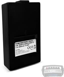 Stofzuigeraccu - 7,2 V - 2000 mAh - Ni-MH — thumbnail 1