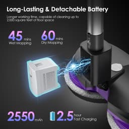 Stofzuigeraccu - 2550 mAh - Voor MK388 — thumbnail 2