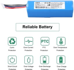 Vervangende Batterij voor Ecovacs Deebot Robotstofzuigers — thumbnail 5