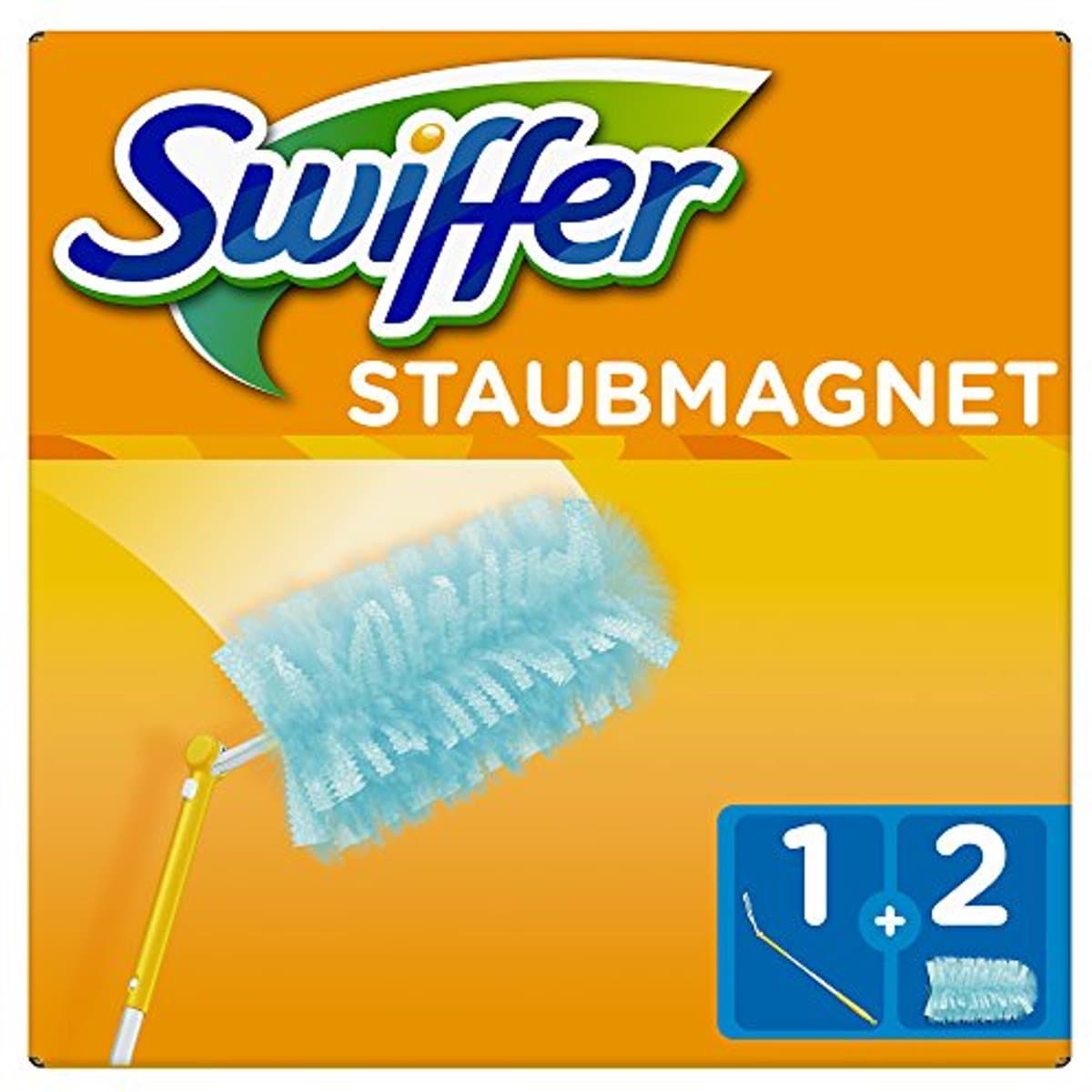 Stofmagneet XXL Starterset met Telescoopgreep en Doekjes — afbeelding 1