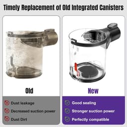 Reserveonderdelen Geschikt voor de afvalbak DC58 DC59 DC62 DC74 accessoirecontainer voor de Dyson V6-afvalbak — thumbnail 2