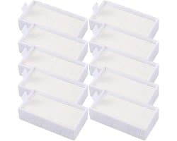 10 stuks HEPA vervangingsfilter voor robotstofzuiger - V3 V5 V5s compatibel - Hoge Kwaliteit - Stofzuigeraccessoires