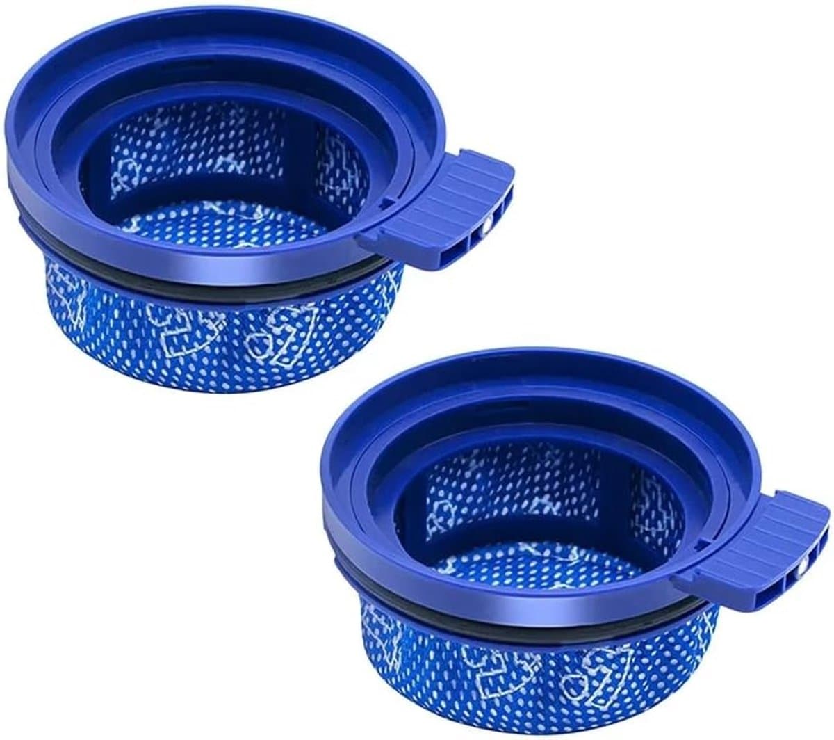 2 stuks stofzuigerfilters Geschikt voor Samsung Samsung, op maat gemaakte jetfilter VS20A958FWN-filter — afbeelding 1