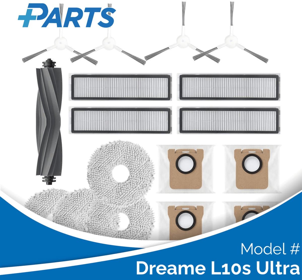 Dreame L10s Ultra Onderhoudsset (Plus.Parts® alternatief voor RAK11) — afbeelding 1