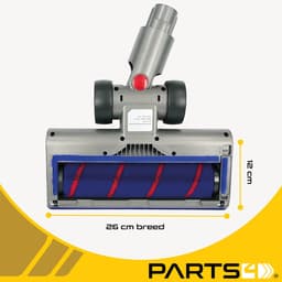 PARTS4® zuigmond elektrisch roterend geschikt voor Dyson | Passend voor de Dyson V7 / V8 / V10 / V11 / V15 series | Met LED licht & zachte rolborstel welke eenvoudig te reinigen is | Alternatief voor 972182-03, 966489-08 — thumbnail 3