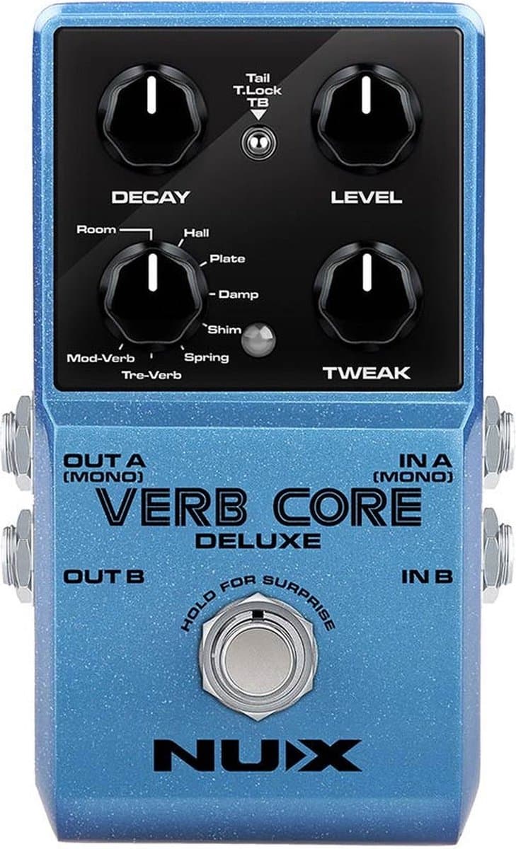 NUX VERBCDLX reverb pedaal VERB CORE DELUXE — afbeelding 1