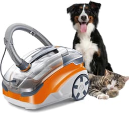 SnelShoppen - Draadloze Stofzuiger voor Huisdieren met Aqua Filter, 1700 Watt, Voor Hardvloeren, Tapijten en Bekleding, Nat en Droog Reinigen, Ideaal — thumbnail 1