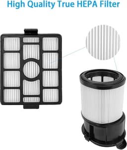 SnelShoppen - 12 Stuks Vervangende Borstelfilter voor Draadloze Stofzuiger Anti-Haar-Wrap Plus - Geschikt voor IP3251EUT, IP3253EUT, IP3225EUT - Hoogw — thumbnail 3