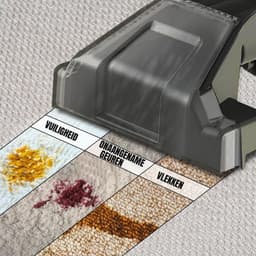 Allvia® Tapijtreiniger Machine - Tapijtreiniger Stofzuiger - Tapijtreiniger - Vlekkenreiniger - Bankreiniger - 450W - Grijs - ‎30CM x 16CM x 26 CM — thumbnail 4