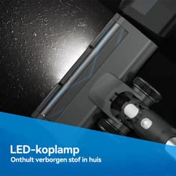 Draadloze Steelstofzuiger 4-in-1 – 18 kPa Zuigkracht – Tot 40 Min Gebruiksduur – LED-Display & LED-Verlichting – Voor Dierenhaar — thumbnail 5
