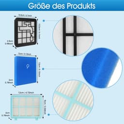 Dailygoods- Filters 2 Stuks - Compatibel met Philips PowerPro Compact - FC8010/01 - FC9330 - FC9331 - FC9332 - FC9333 - Goede compatibiliteit - Stofzuigerfilters — thumbnail 4
