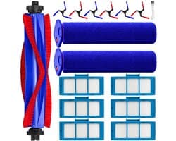 Dailygoods- Accessoires voor Dyson Spot + Scrub AI - 16 Stuks - Hoofdborstel - Rolmoppen - HEPA-filters - Zijborstels - Premium Kwaliteit - Robotstofzuiger