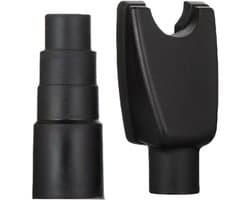 Stofverzamelaar Boor - Stofafzuiging Houtbewerking - Werkplek Schoonhouden - Robuust Rubber Materiaal - 138 x 125 x 56 cm - Grijs