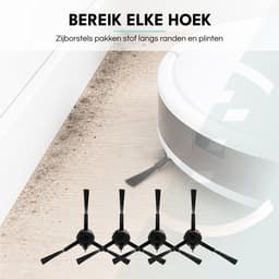 ZENC® Accessoireset Geschikt voor Rowenta en Tefal X-plorer Serie 75 S+ - Robotstofzuiger - Onderhoudsset - HEPA-filters - Borstels - Stofzakken - Dweilpads — thumbnail 5
