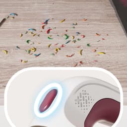 KZQ Draadloze mini stofzuiger voor computer en toetsenbord - Compact handheld apparaat voor stofverwijdering bij elektronica - Draagbaar en effectief - Rood — thumbnail 4