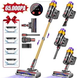 Steelstofzuiger Draadloos - 65000Pa/600W - 70 Min - Touchscreen - Anti-klit Borstel - 3 Standen - 1,8L - Voor Dierenharen — thumbnail 1