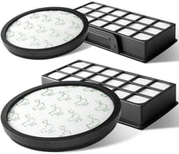 Set van twee HEPA-filters geschikt voor Rowenta Silence Force Cyclonic 4AAAA stofzuigers (modellen RO76xx, RO7681EA, RO7691EA, RO7690EA, RO7649EA, RO7647EA, RO7663EA, RO7676EA), vervangingsfilter ZR903701 H246 accessoire. — thumbnail 1