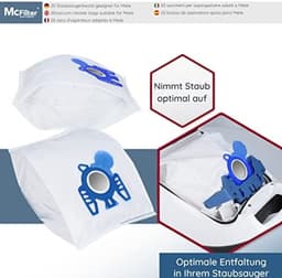 20 stofzuigerzakken incl. microfilter geschikt voor Miele Complete C3 stofzuigerserie Power, Limited Edition, Cat & Dog PowerLine, 5-laagse zak met zijvouwen, type MSM 10 — thumbnail 2