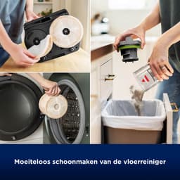 BISSELL SpinWave + Vac Select Draadloze Elektrische Dweil met Stofzuigfunctie - Dweilapparaat voor Harde Vloeren - Dweilmop - 2 in 1 Vloerreiniger - Dweilen en Stofzuiger in 1 - Snoerloze Dweilmachine - tot 70 Minuten Gebruiksduur - 3893N — thumbnail 2