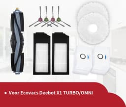 Replacements onderdelen geschikt voor Ecovacs Deebot X1 en T10 - 11-delig — thumbnail 1