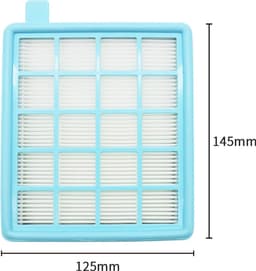 4x Vervangingsset geschikt voor Philips PowerPro Compact en Active (16 onderdelen) Motor en Uitblaasfilter EPA10 FC8058/01 - 432200493801 — thumbnail 3