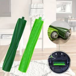 2/4 Stuks Set Vervangende Onderdelen Rolborstels geschikt voor IRobot I E J-serie, I7 I7+ I3 I3+ I4 I6 I6+ I8 I8+Plus E6 E7 J7 J7Plus Stofzuiger Vervangend Accessoire Rubberen Borstel — thumbnail 2