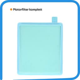 2x Filterset 4 stuks geschikt voor Philips Power Cyclone Philips FC8058/01 Stofzuigerfilter PowerPro Active Compact vervangingsfilter FC8630-FC8639, FC8640-FC8649, FC8470-FC8479 — thumbnail 2