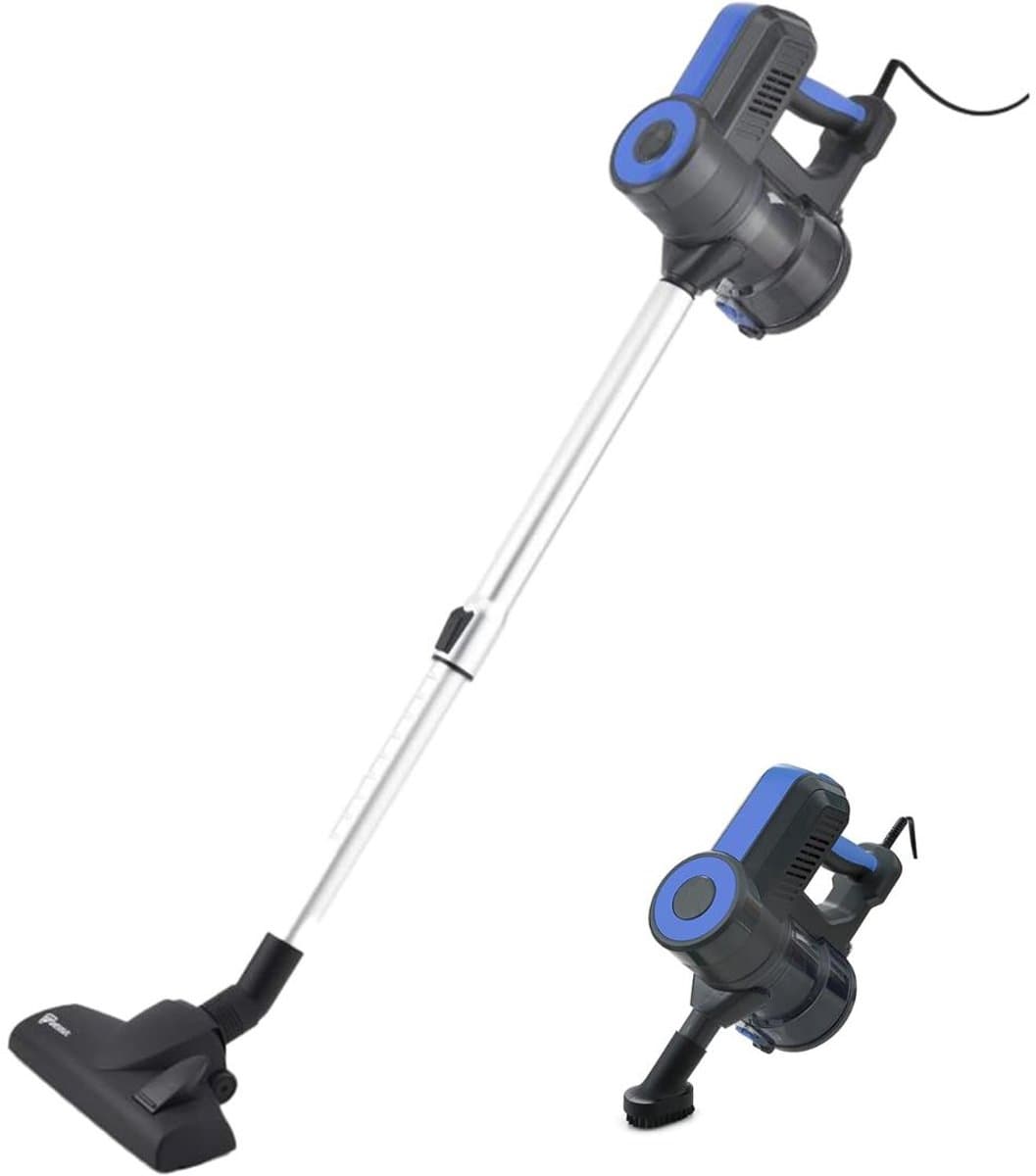 ApexArte® Steelstofzuiger Draadloos - Zwart en Blauw — afbeelding 1