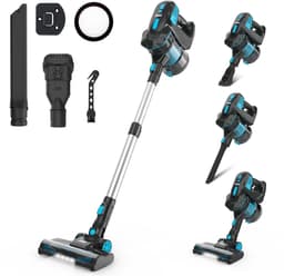 Handstofzuiger met Steel - Automatische stofsensor - Afneembare Kruimelzuiger - Draadloze Steelstofzuiger - Ultra lichtgewicht stick - 20Kpa - Draadloze stofzuiger — thumbnail 2