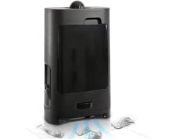 Haarstofzuiger Salons - Automatische Stofzuiger - Snel Opruimen - Touchless Bediening - 2.7L Capaciteit - Zwart
