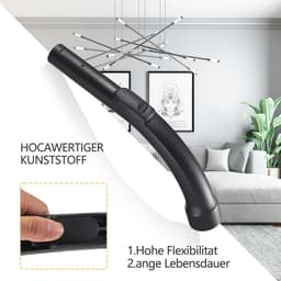 Vervangende handgreep Ø 35 mm/47 mm, geschikt voor Miele stofzuiger, C1, C2, C3, H1, S1, S2, S4, S5, S6, S8, Complete Compact Classic Swing, S8000 Series — thumbnail 4