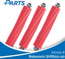 Roborock QVRS02-00 Borstels (3 Stuks, Plus.Parts® alternatief voor 8.02.0079) — thumbnail 1