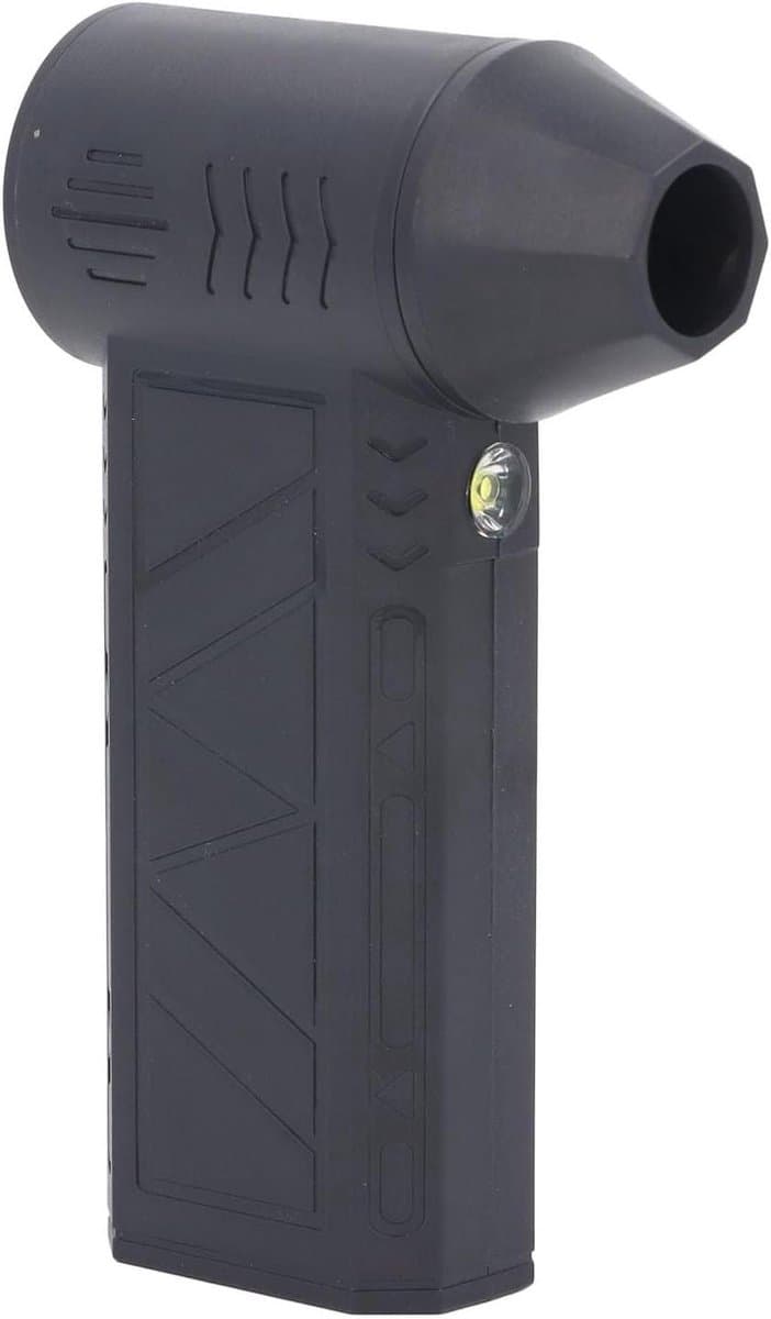 Krachtige Turbo Ventilator - Luchtblazer Draagbaar - Efficiënt Reinigen - Traploze Snelheidsregeling - 17 x 12 x 4 cm - Zwart — afbeelding 1